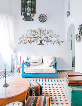 Tranh sắt cây decor trang trí PD 010