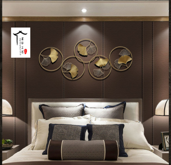 Tranh sắt trang trí phòng khách cây phú quý PD 026