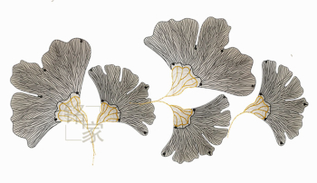 Decor trang trí lá cây độc đáo PD 036