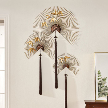 Tranh quạt decor trang trí nội thất PD 110