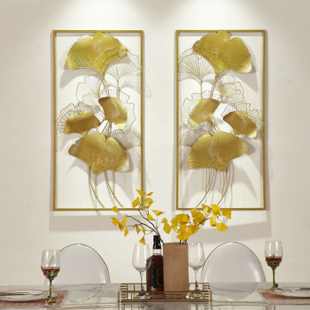 Tranh bộ lá Ginko trang trí nội thất PD 119
