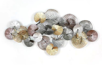 Tranh decor hoa sen trang trí phòng khách PD 125
