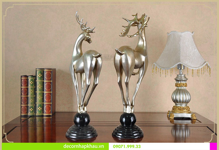 Đồ trang trí hươu nai nhập khẩu ODC 0003 5
