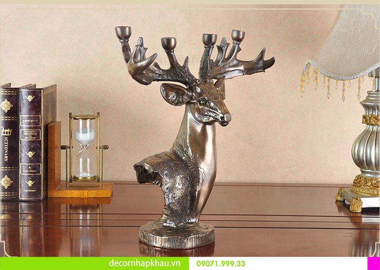Chân nến sừng hươu cao cấp ODC 0011 6