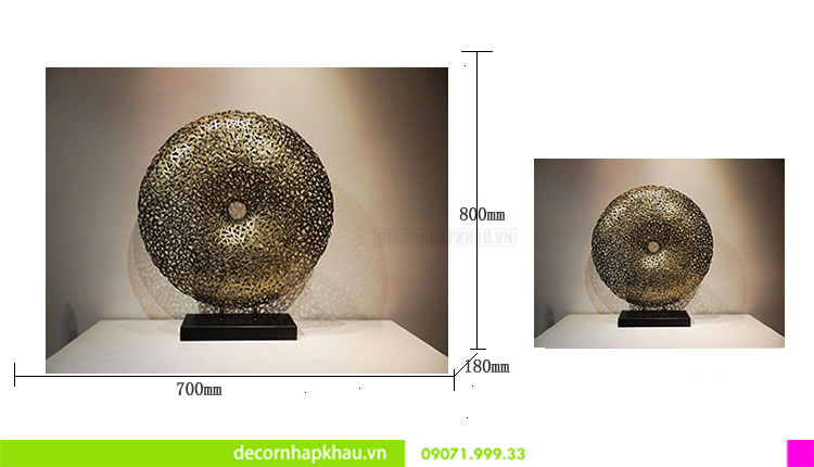 Đồ trang trí phòng khách độc đáo XDC 0008 2